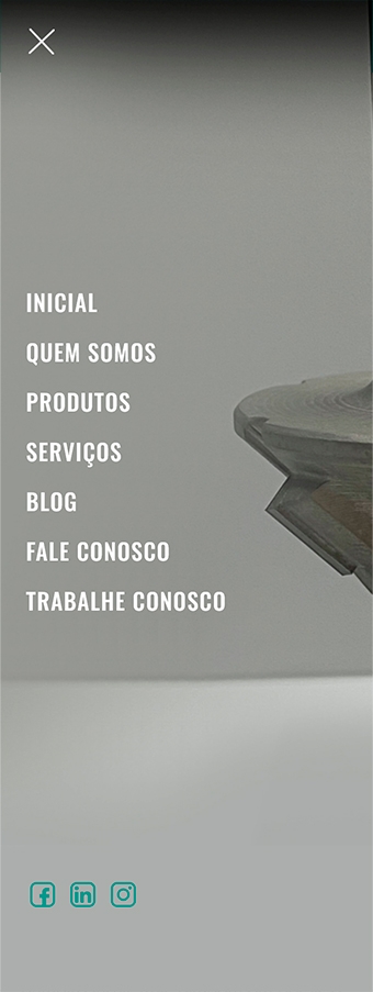 tela mobile do site www.wirutex.com.br/